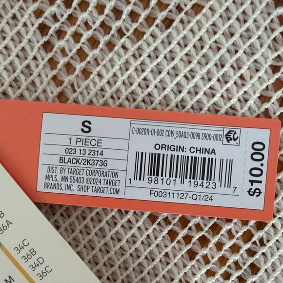 Target Black Women's Bra - Picture 2 of 4